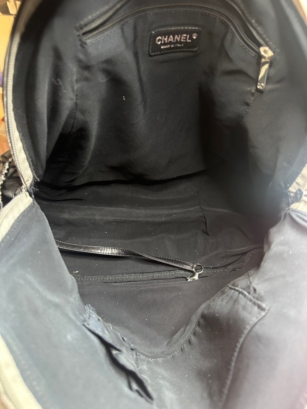 Chanel Nylon Zip Tote - Picture 6 of 7